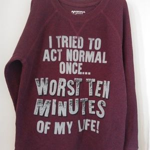 Funny saying Thermal Top Youth 10/12